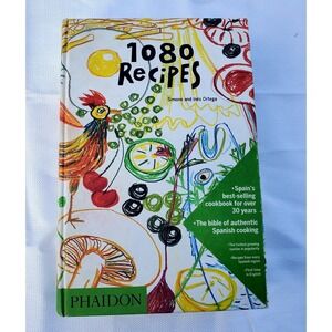 Hardcover Cookbook: 1080 Recipes by Ortega, Simone|Ortega, Inés ◇ Recipes!